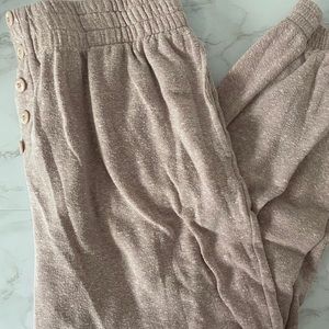 Urban Out Fitters Out From Under Button Up Joggers